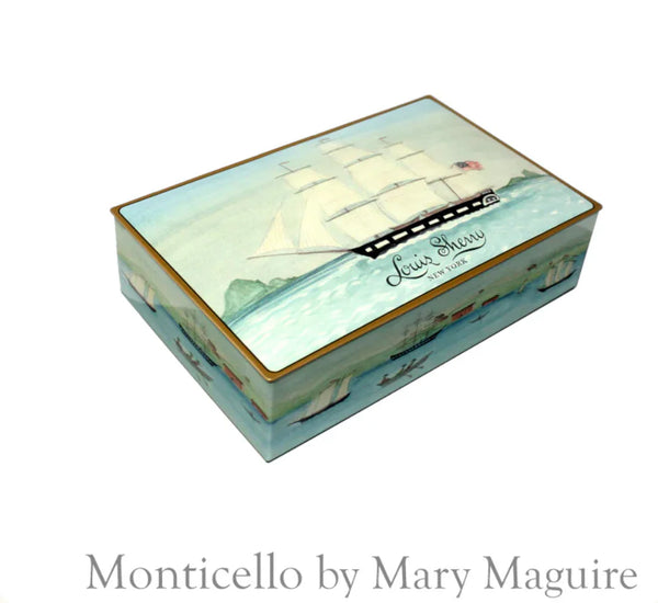 12 pc Mary Maguire Ship Monticello Chocolate Truffles – Non(e)such