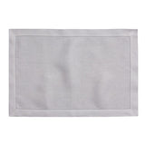 Classico White Hemstitched Placemat
