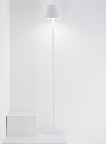 Poldina Large Floor-Table Lamp White