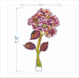 Autumnal Hydrangea | 0.25in. Acrylic Floral: LG / Sage LG Stand