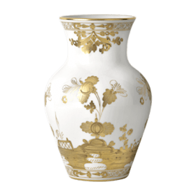 Oriente Italiano Aurum White Ming Vase