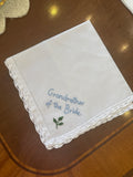 Hand Embroidered Vintage Handkerchief