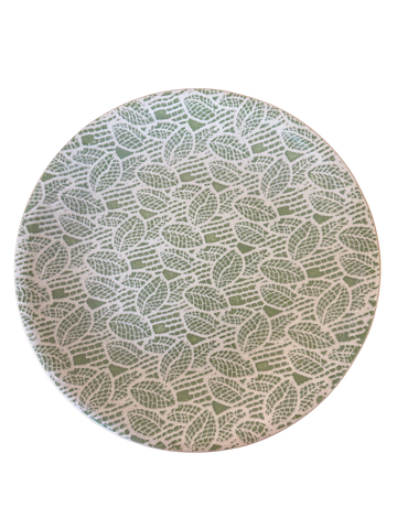 Statement Platter in Topiary Citrus
