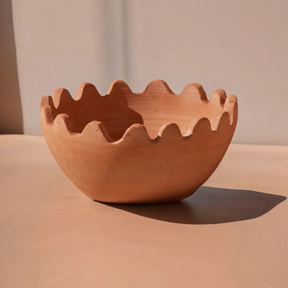 Ena Terracotta Bowl by Diego Olivero Studio