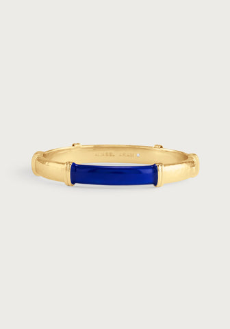Forza Hinged Bangle-Lapis