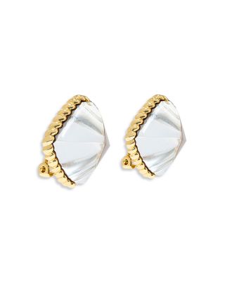 Facetted Crystal Earring