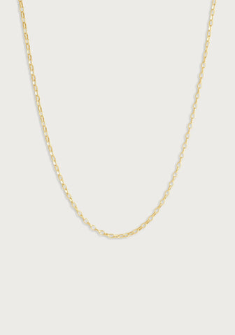 Pendant Chain Necklace, Gold