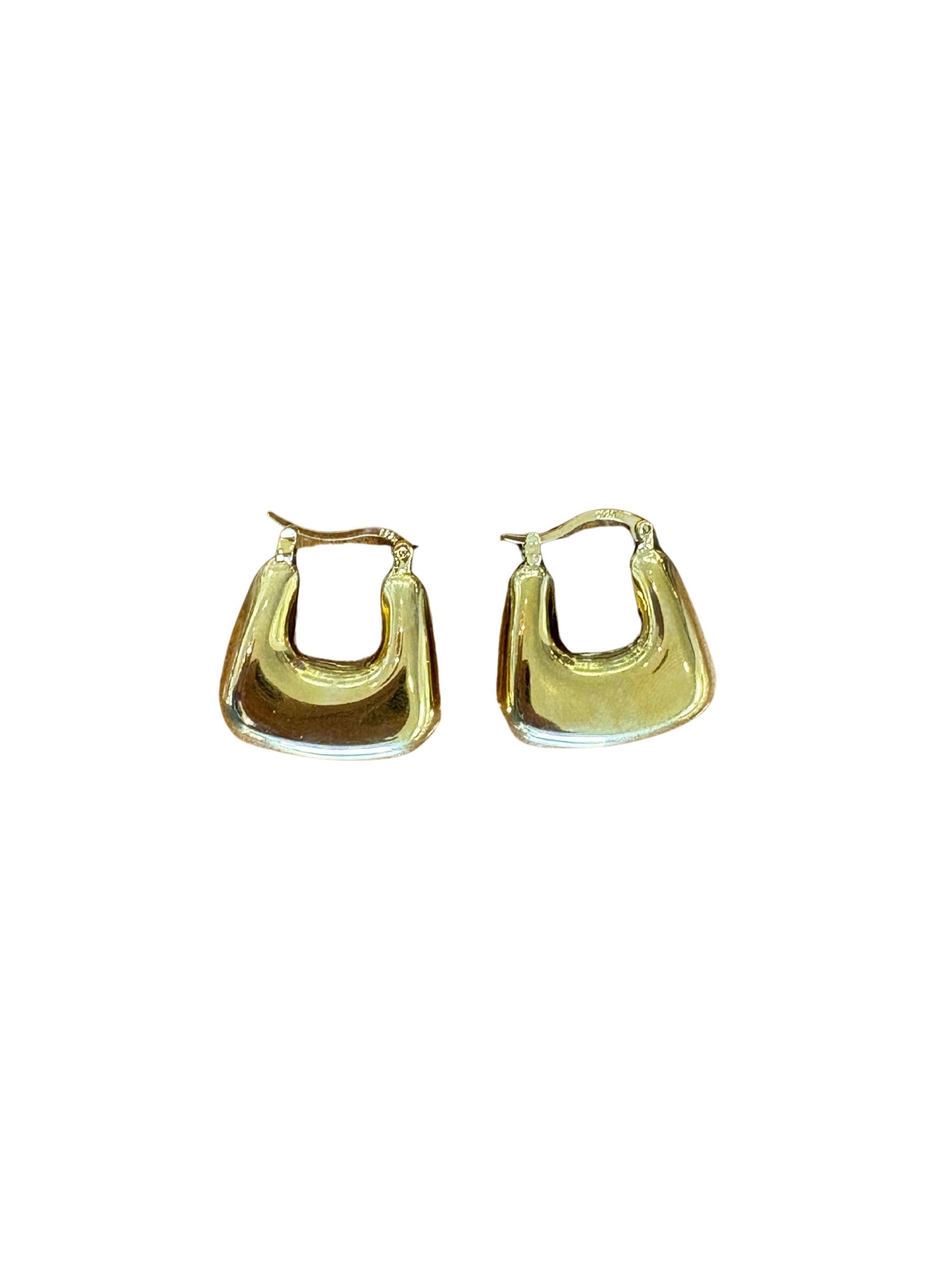 Graduated Gold Hoops