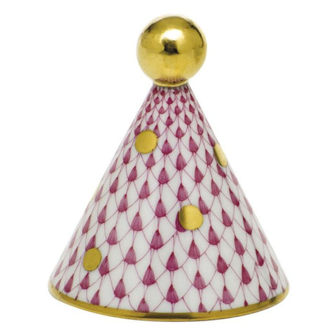 Party Hat-Raspberry