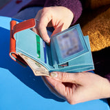 Indexer Wallet-French Blue/Geranium