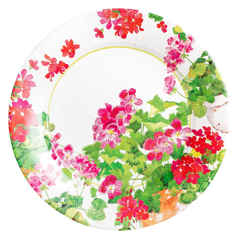 Trailing Geranium Dinner Plates