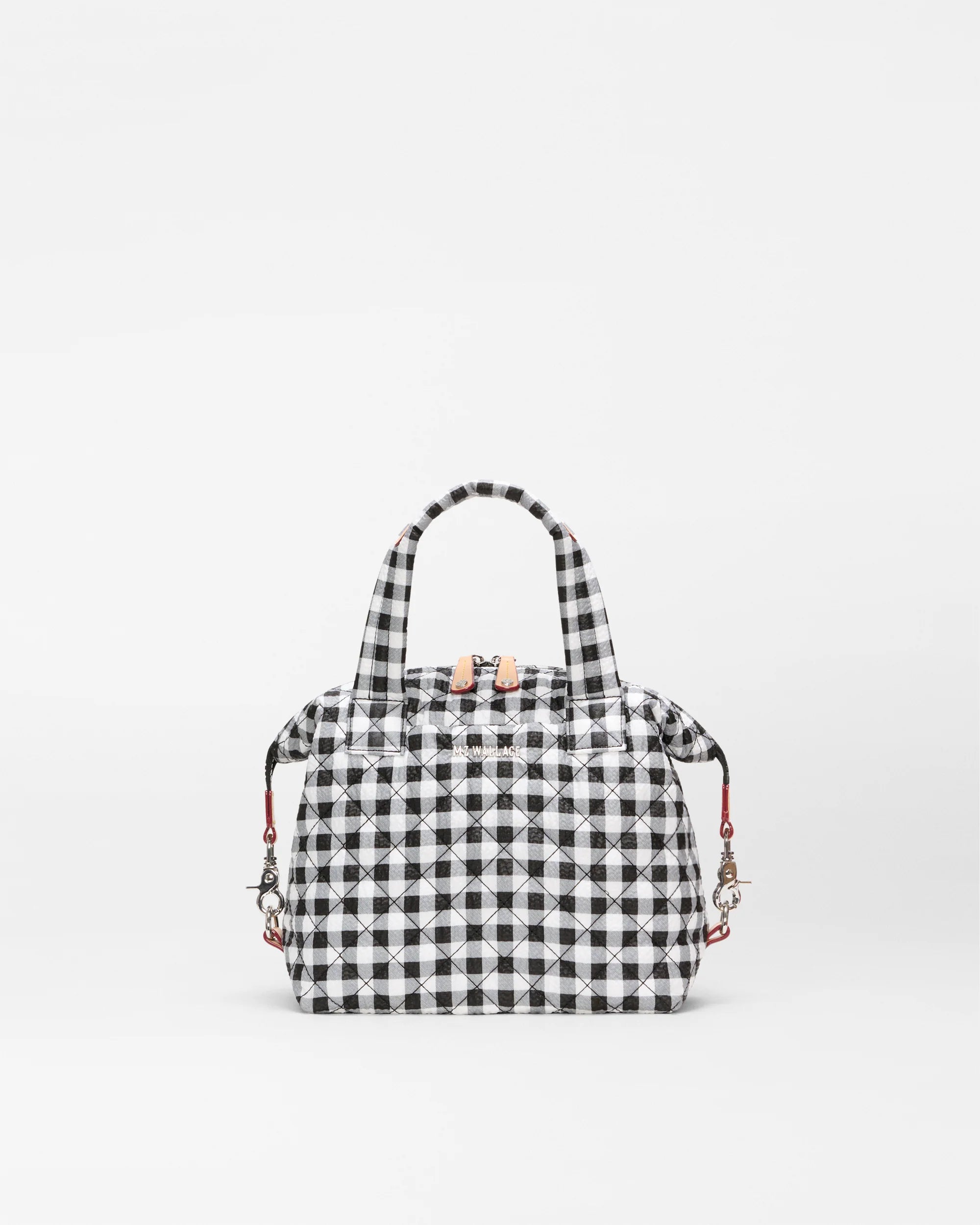 Black/White Gingham Small Sutton Deluxe