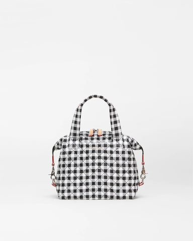 Black/White Gingham Small Sutton Deluxe