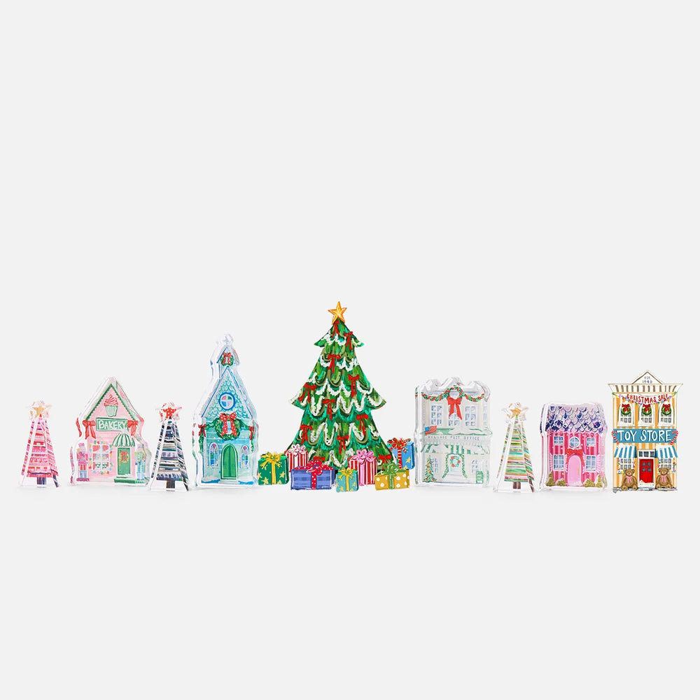 The Mini Christmas Village Set