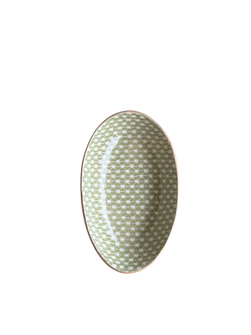Small Nested Oval Bowl Temp Citrus
