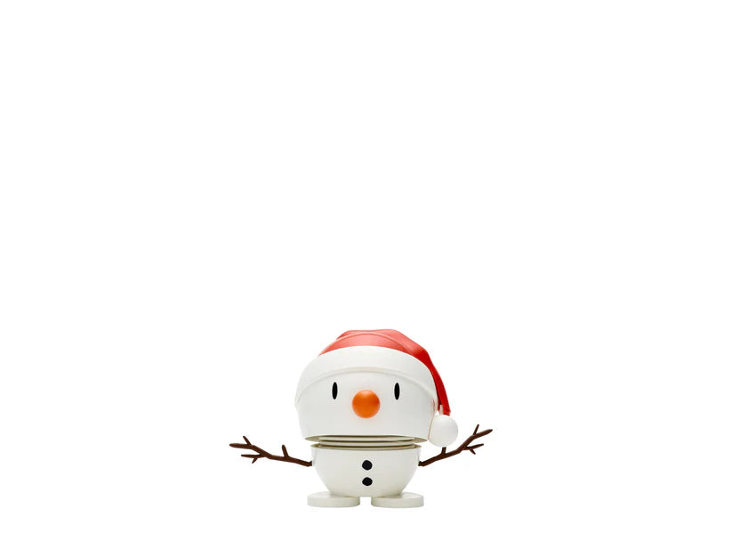 Hoptimist Holiday Santa Snowman-Small