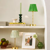 Bamboo Lamp Base Matt Gold - 10"