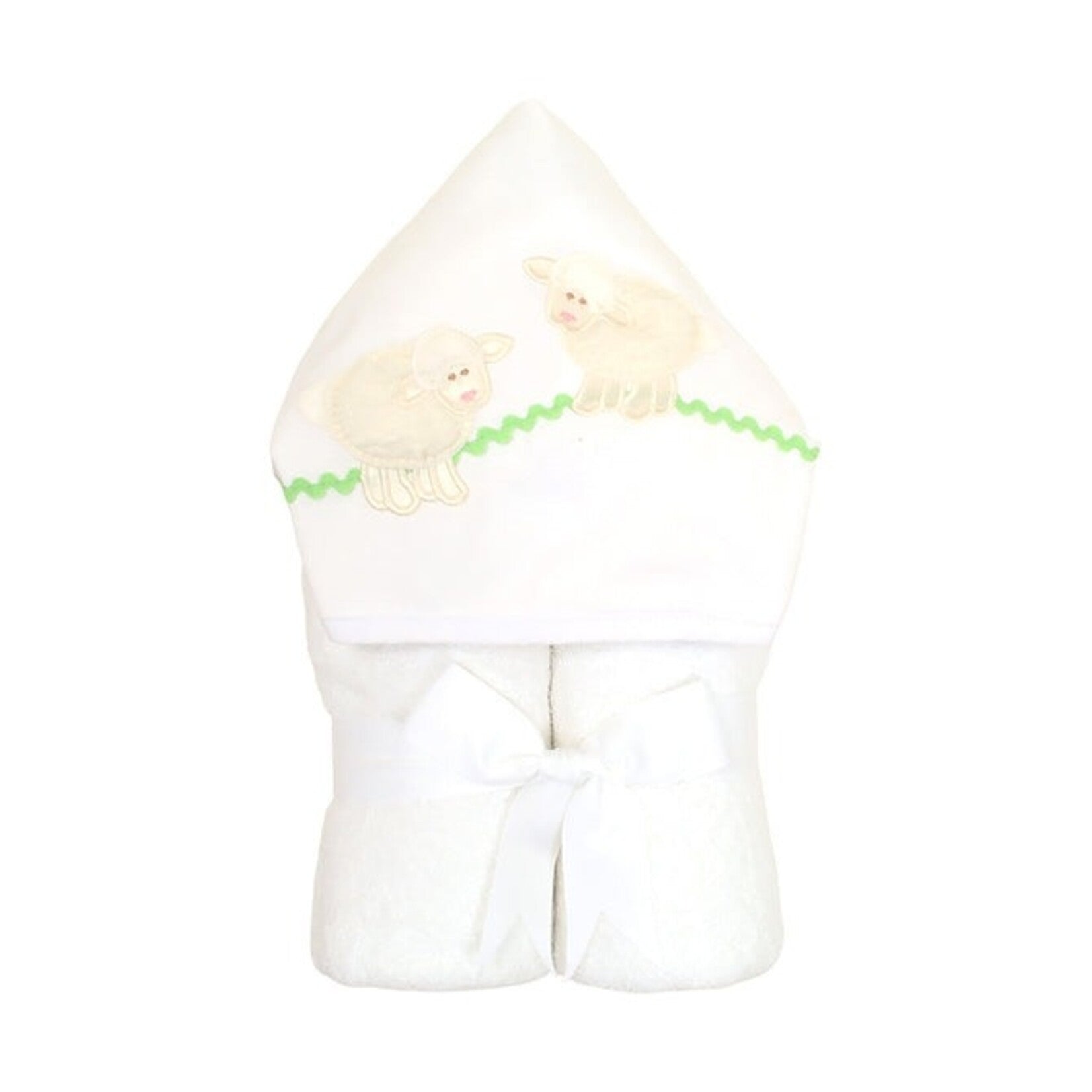 Lamb Everykid Towel, White