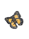 Hand-painted Monarch Butterfly Claw Hair Clip | Eco-Friendly: Orange