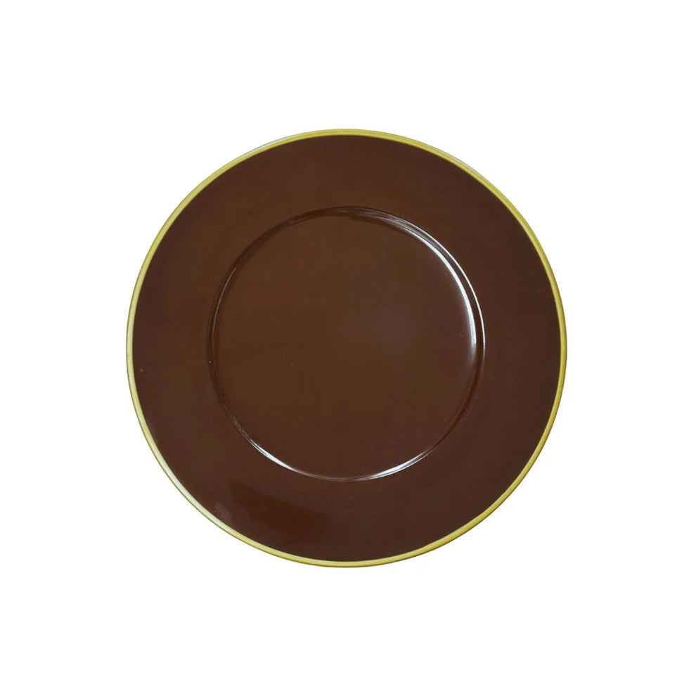 Monaco Charger - Chocolate Brown