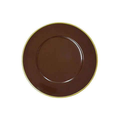 Monaco Charger - Chocolate Brown