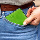 Evening Wallet-Geranium/Teal