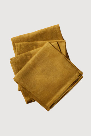 Souveraine Gold Set of 4 Napkins