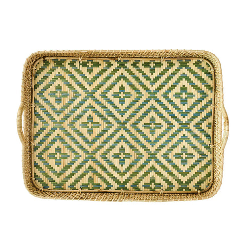 Villa Seville 21" Tray-Chambray