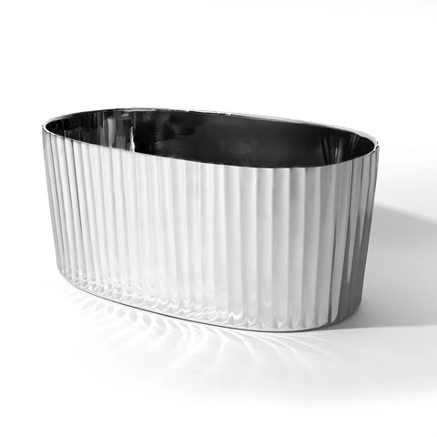 Waves Stainless Steel Party Tub