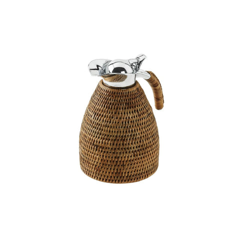 Radici Carafe/Thermos - Rattan Honey Brown (33 oz)