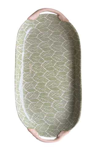 18"x 9" Oval Handles Foliage Citrus