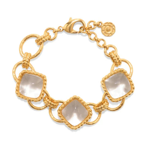 Blandine Chain with Clear Quartz Bracelet