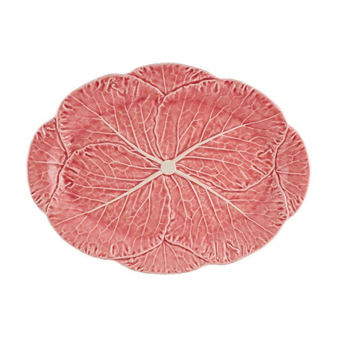 Cabbage Pink Large Oval Platter