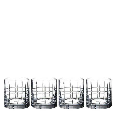 Street Double Old Fashioned Glass - Set of 4