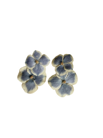 Double Hydrangea Earrings