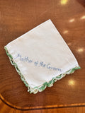 Hand Embroidered Vintage Handkerchief