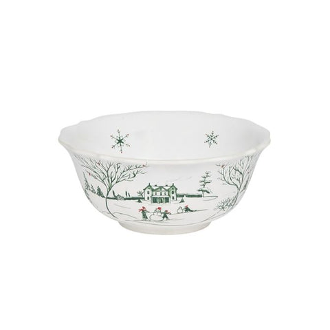 Country Estate Winter Frolic Evergreen Cereal Bowl