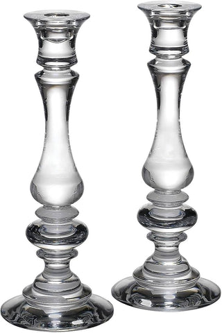 Weston Crystal 2-piece 11" Candlestick Set