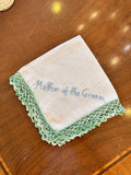Hand Embroidered Vintage Handkerchief