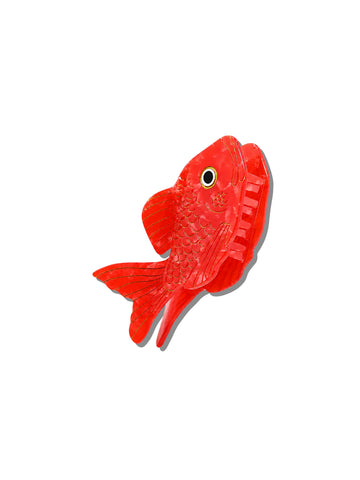 Hand-painted Sea Bream Fish Claw Hair Clip