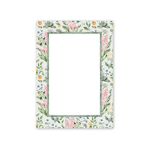 Joie De Fleurs Verte Notepad