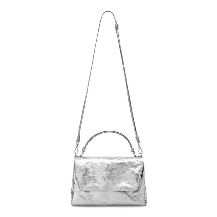 Bon-Bon Crossbody Bag-Large, Silver