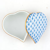 Heart Box with Blue
