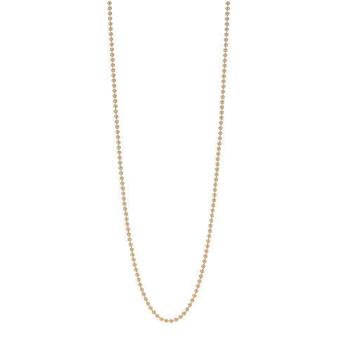 Beaded Chain-16" Vermeil