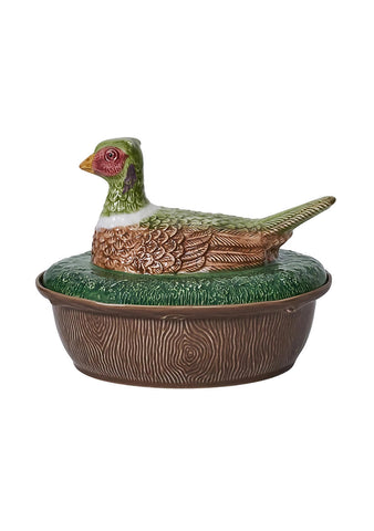 Forest Walk Pheasant Baker with Lid