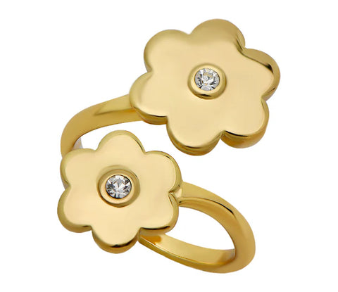 Double Daisy Ring