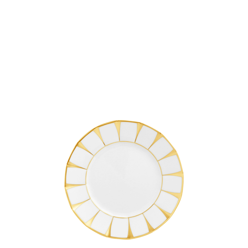Athena With Gold Trim Salad Plate