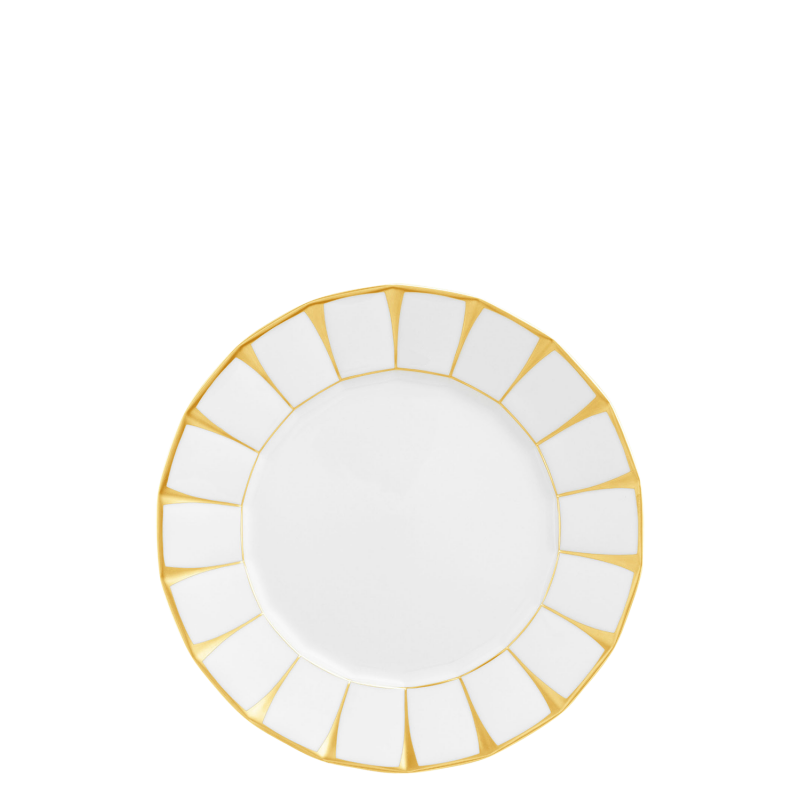 Athena With Gold Trim Luncheon Plate