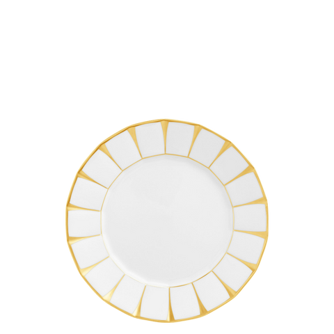 Athena With Gold Trim Luncheon Plate