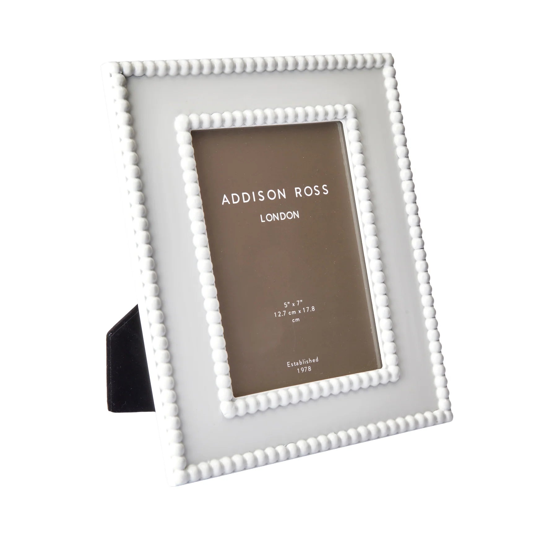 White Bobbin Lacquer Photo Frame-5x7
